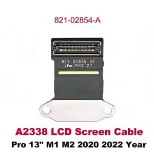 New 2020 2022 Year A2338 for MacBook Pro 13.3" M1 M2 LCD Cable LVDs Display Screen Flex Cable 821-02854-A EMC 3578