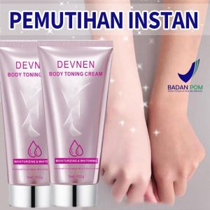 Gluta Whitening Lazy Cream 100g Krim Siang Pemutih Niacinamide Dari Belanda Pelembab Wajah Pemutih Day Cream