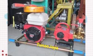 Steam bensin  Honda GP160  siap pakai untuk usaha+2rol selang +2 stik