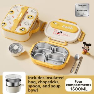 Disney | Heatable Insulated Stainless Steel Lunch Box Bento