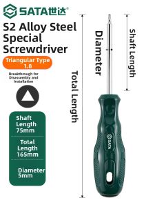 SATA | High Hardness Slotted Phillips Torx Screwdrivers Set