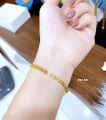 lắc tay vàng tây 10k vàng chuẩn đủ tuổi đủ lượng dáng phụng, vòng tay vàng tây, trang sức thiết kế đủ hoá đơn thẻ bảo hành. 