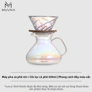 Bộ Lọc Cà Phê Espresso MUVNA Dành Cho Barista Tại Nhà Bộ Lọc Cà Phê Pha Bằng Kính Chuyên Nghiệp Có Thể Tái Sử Dụng Phụ Kiện Pha Cà Phê