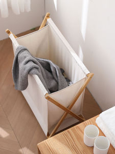 Japanese Style Dirty Clothes Basket Foldable For Home Dirty Clothes Storage Basket Clothes for Changing Clothes Laundry Basket Ins Style