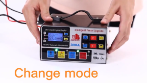 Universal Car Battery Charger 12/24V Intelligent Pulse Repair Battery Fast Charging