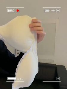 เซ็กซี่ ชุดชั้น หลายสี ลูกไม้ กางเกง ปรับได้ นุ่ม วัยรุ่น เด็กผู้หญิง ชุดชั้นในไร้สาย สบาย ดันทรง สุภ ไร้รอยต่อ คัพบาง เซ็กซี่