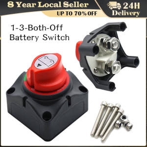 New 12V 24V 2 and 3 Position Power Switch 200A 300A Switch Battery Power Cut Off Kill Switch for Car Vehicle RV Boat Marine Car