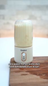 UniQ.Shop Rechargeable Battery Wireless Juicer (350ml+280ml) | USB Portable Mini Fruit Blender Mixer