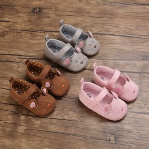 New Fashion Baby Shoes Non Slip Fabric Boys And Girls Soles Cute Walking Shoes Casual Flat Shoes Cotton Baby Shoes