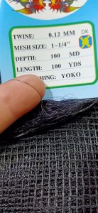 jaring burung 1¼" tinggi 3 meter jaring saja