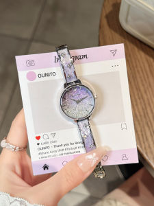 Đồng Hồ Quartz Dây Đeo Đầy Đá Kim Cương Độc Đáo Sang Trọng