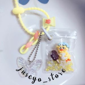 Kpop gantungan kunci sakura strap lucuuu upsetduck