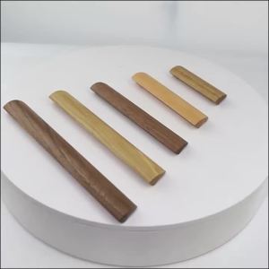 Walnut Wood Furniture Handle Drawer Pulls Nordic Cabinet Solid Wood Handles Environmental Friendly Wardrobe Knob Hardware