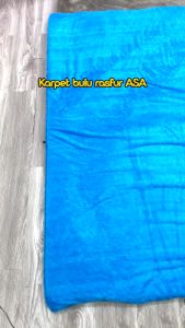 Karpet Bulu Lembut | Karpet Rasfur Premium Grade A Warna COKLAT