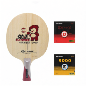 YINHE1986 | Child Pure Wood Slim Handle Ping Pong Racket
