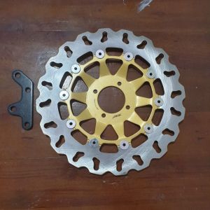 Piringan Cakram Depan Non Floating Pnp Yamaha Rx King Rx New Set Breket Disc Cakram Depan Non Floating Pnp Yamaha Rx King Rx New Set Breket