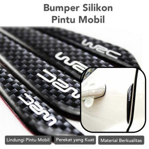 Bumper Silikon Pelindung Pintu Mobil WRC Bumper Strip Door Car 4 Pcs