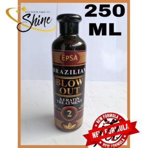 Epsa Brazilian Keratin BlowOut No.2 (500ml - 250ml) Chocolate Scent