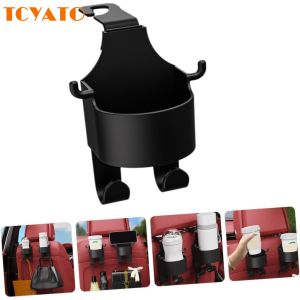 Multifunctional Hook for Car Seat Head Rest 3 in 1 Vehicle Backseat Drink Cup Holder Headrest Hooks for Car