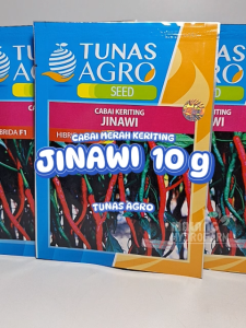 Benih Cabai Merah Keriting Jinawi F1 10 gram Tunas Agro dataran rendah sampai tinggi bibit biji cabe cabean kriting hydroponik hidroponik