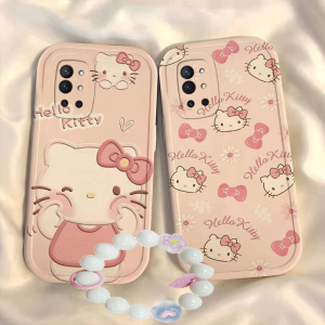 OnePlus 9R Phone Case 9/9pro Hello Kitty 1 + 9R Silicone 9RT New Arrival Transparent Cartoon Cute All Wrapped Cover Hello Kitty Case Soft OnePlus