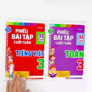 Sách Phiếu bài tập cuối tuần Toán Lớp 3