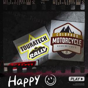 Motorcycle Reflective Vinyl KLIM Sticker Fuel Tank Side Panel Body Trunk Sticker ADV Tail Box Decal Decoration For BMW S/M 1000RR R1250RT F900R S1000R  R1200/1250 GS F800GS F700GS Adventure