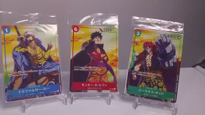 One Piece Card Game Worst Generation Promo Set Luffy Law Kid 7-Eleven Sealed P-001 ST03-008
