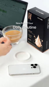 NEWLAB Fitlogy Coffee Kopi Melancarkan Pencernaan Serat Tinggi L-Karnitin & Garcinia Zero Sugar