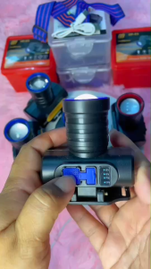 HUAFA🌈ไฟฉายคาดหัว วอร์มไวท์ กันน้ํา LED ปรับซูมได้ 3 โหมดแสง ชาร์จไฟหน้า Type-c เดินป่าซ่อม ตั้งแคมป์