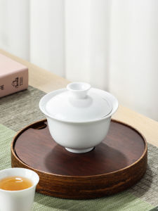 Nguyên Chất Trắng Bộ Trà Sứ Gongfu YiDiYi Bộ Máy Pha Trà Bằng Gốm Logo Công Ty Quà Tặng Tùy Chỉnh Quà Tặng Trở Lại