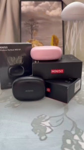 MINISO MS181 AI Translator Earbuds Wireless Bluetooth Bluetooth 5.4 IP55 Waterproof Open-Back Translator Earbuds Compatible with iOS and Android Ideal for travel study and business 12-month warranty