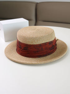 ฤดูร้อน ผู้หญิง หมวกฟาง ลำลอง ม่านบังแดดปีกกว้าง หมวกชายหาด ท่องเที่ยวชนบท เรียบหรู ผู้หญิง หมวกแบน เสื้อท่อนบน หมวกปีกกว้าง