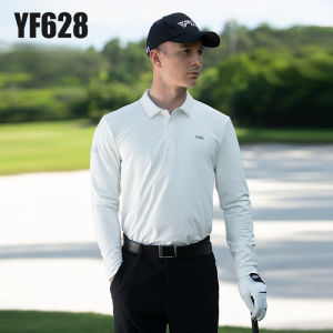 PGM | PGM Mens Golf Long Sleeved T-shirt Autumn and Winter Polo Sportswear Clothing YF628