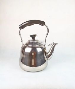 Leoshop888 Teko Masak Air Bunyi Bahan Stainless Steel Tebal 3 Litter Ceret Air Klasik Termasuk Saringan Teh