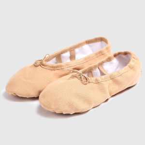 Ballet Dance Shoes for Children Soft Bottom No-Tie Ballet Dancing Shoes Girls Ballet Exam Level Shoes Diavu Brand Canvas Help