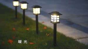 Đèn LED Bãi Cỏ Năng Lượng Mặt Trời Đèn Năng Lượng Mặt Trời Chống Mưa Ngoài Trời Đèn Sân Vườn