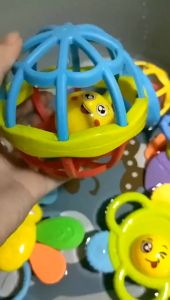 7pcs/set Baby Rattle Toys Infants Soft Teething Stick Colorful Rattles Hand Jingle Bells Toys