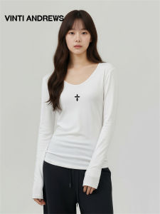 Sweet and Spicy Low Neck Fitted T-Shirt