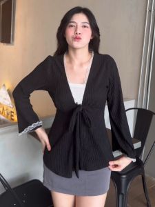 🌈 SpinnyHouse 🌈 เสื้อคลุมผ้าเปลือกไม้ ดีเทลแต่งลูกไม้ตามขอบ ดูแพงเว่อร์ 🤍 คลุมก้น่าร้าก นางแบบใส่งานจริงจ้า รุ่น, ลูกไม้เฮีย