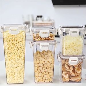 [SG 🇸🇬 Ready Stock] Stackable Airtight Storage Kitchen Container for Dry Food / Kitchen Storage Container