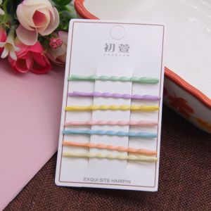 Colorful Korean Style Hair Clips Student Girl Hair Accessories Bangs Holders Versatile Fashionable Side Hairpins