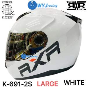 RXR K- 691-2S FULL FACE HELMET WITH ICC (BPS) SIZE 59-60CM LARGE ONLY