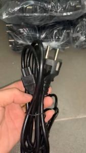 Dây nguồn máy tính  Dây nguồn PC máy in Nồi cơm điện màu đen hàng xịn 3 lõi đồng