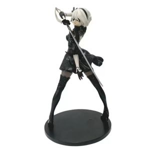 Bandai | 15Cm Anime Original Nier:automata Ver1.1A 2B Yorha No. 2 Type B Premium Chokonose Figure PVC Model Collectible Toys