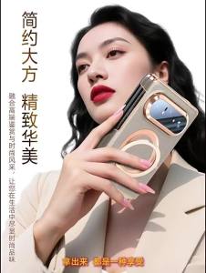CHAOLINGXIAN | Anti-drop Shock-absorbing Stand Leather Phone Case