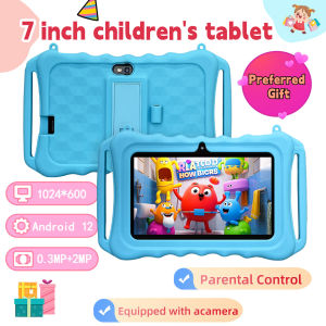7 inch Kids Tablet Children Tablet with Parent Controldual cameras childrens gifts for Christmas and birthday