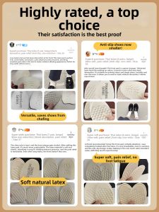 JVBV | Sizing Reduction Soft Comfortable Filling Shoe Insoles