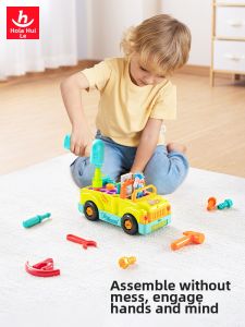 Huile Toys | DIY Disassembly Construction Toy Truck