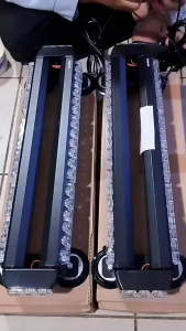 Lampu led rotator kuning 318-3 mobil sirine patwal darurat